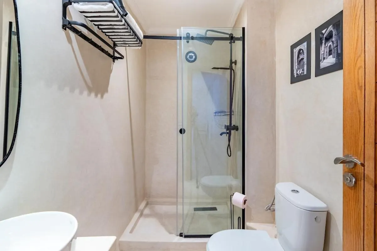Downtown Gueliz Modern 1Br Ac, Fast Wifi , Parking Apartment Marrakesh