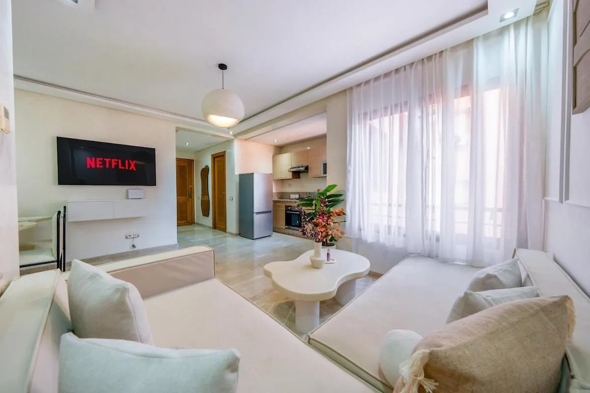 Downtown Gueliz Modern 1Br Ac, Fast Wifi , Parking Apartment Marrakesh Morocco
