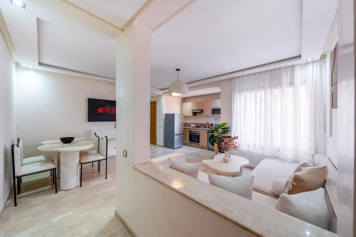 Downtown Gueliz Modern 1Br Ac, Fast Wifi , Parking Apartment Marrakesh Morocco