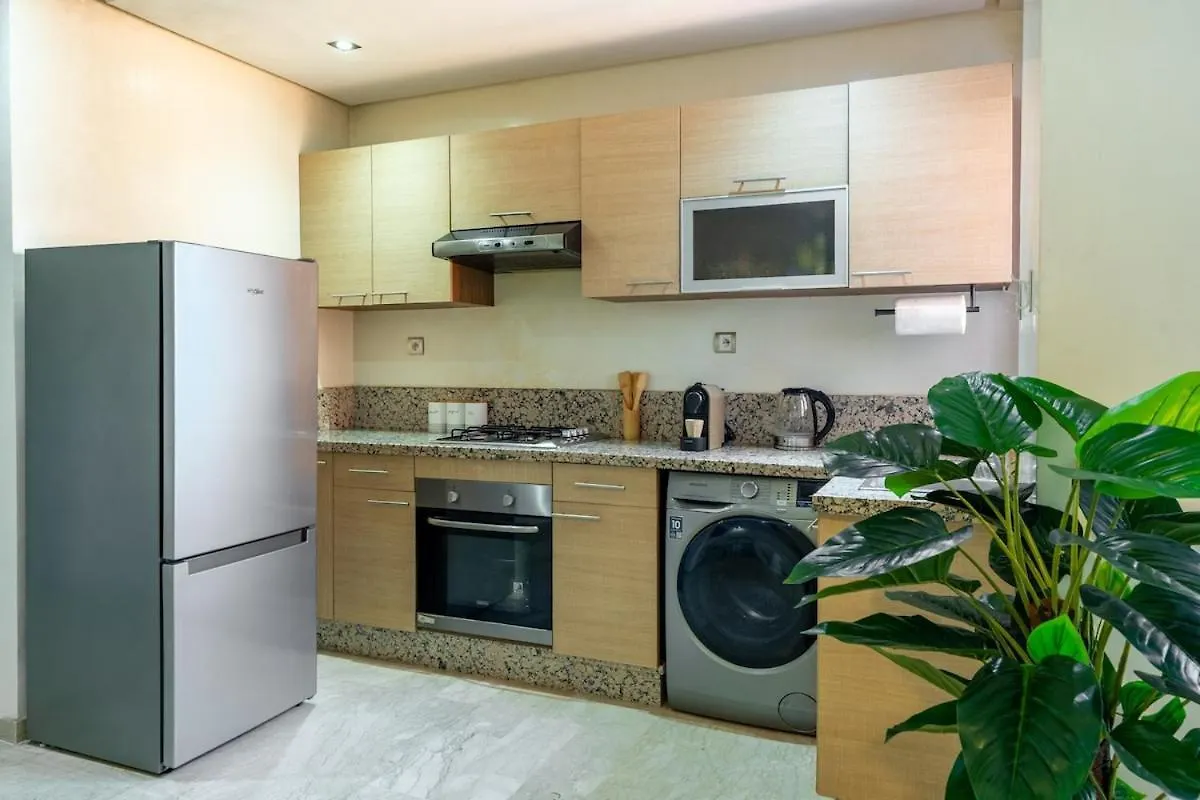 Downtown Gueliz Modern 1Br Ac, Fast Wifi , Parking Apartment Marrakesh