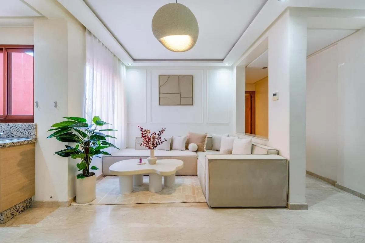 Downtown Gueliz Modern 1Br Ac, Fast Wifi , Parking Apartment Marrakesh